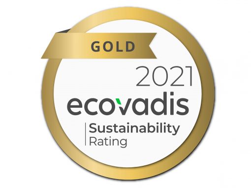 Ecovadis Gold Award for Sustainability