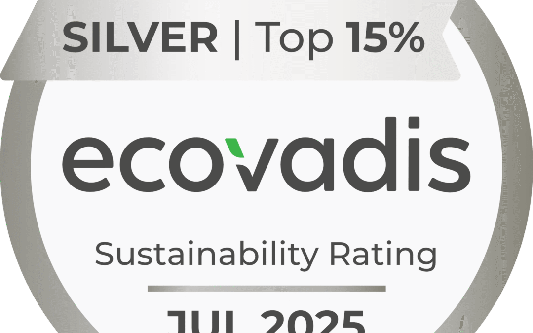 We’re Proud to Announce Our Silver EcoVadis Medal 