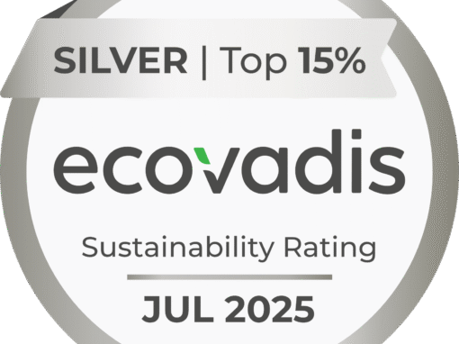 We’re Proud to Announce Our Silver EcoVadis Medal 