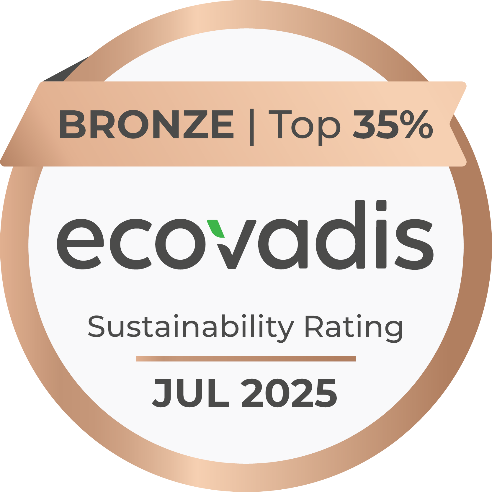Ecovadis Bronze